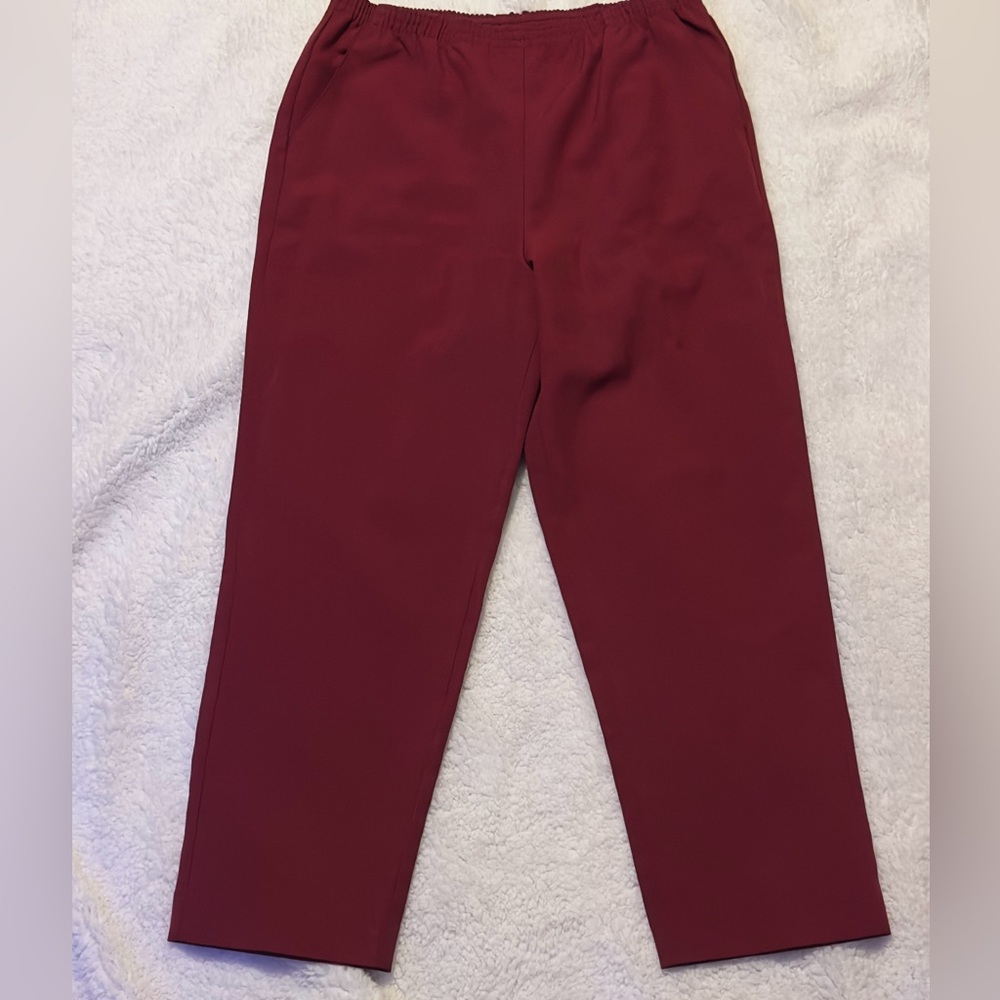 Vintage Red Capris